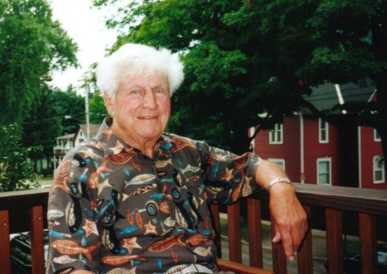 Picture of John Kinnen in Downtown Ellicottville, NY